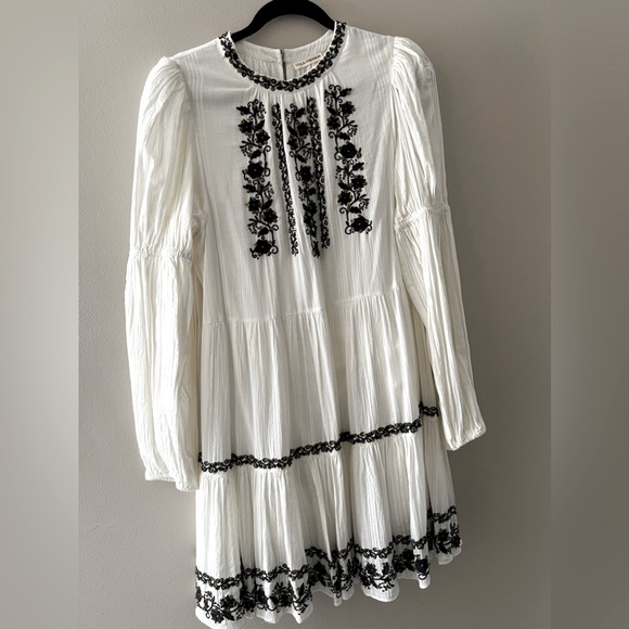 Ulla Johnson Ceres Tunic Dress - Blanc, size 12 - Picture 1 of 8